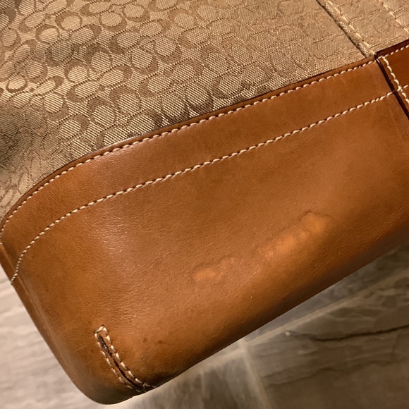 Coach Monogram Shoulder Bag - Picture 3 of 10